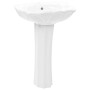 White ceramic freestanding washbasin 580x510x200 mm by vidaXL, Sinks - Ref: Foro24-143005, Price: 179,73 €, Discount: %