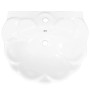 White ceramic freestanding washbasin 580x510x200 mm by vidaXL, Sinks - Ref: Foro24-143005, Price: 179,73 €, Discount: %