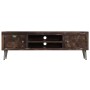 Mueble para TV de madera maciza reciclada 140x30x45 cm de vidaXL, Muebles TV - Ref: Foro24-245914, Precio: 226,58 €, Descuent...