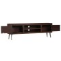 Recycled solid wood TV cabinet 140x30x45 cm by vidaXL, TV Furniture - Ref: Foro24-245914, Price: 226,58 €, Discount: %