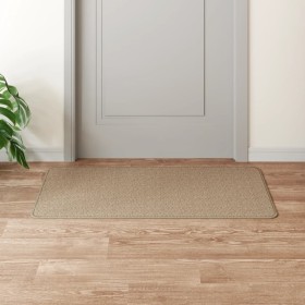 Alfombra de pasillo con aspecto de sisal color arena 50x100 cm de vidaXL, Alfombras - Ref: Foro24-355784, Precio: 25,99 €, De...