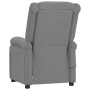 Sillón reclinable eléctrico tela gris claro de vidaXL, Sillones - Ref: Foro24-3073727, Precio: 207,21 €, Descuento: %