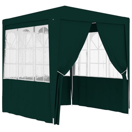 Carpa profesional fiestas con paredes verde 90 g/m² 2,5x2,5 m de vidaXL, Carpas y cenadores - Ref: Foro24-48534, Precio: 87,3...