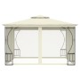 Cenador con redes color crema 300x300x265 cm de vidaXL, Carpas y cenadores - Ref: Foro24-48595, Precio: 354,78 €, Descuento: %