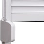 White aluminum blind 140x150 cm by vidaXL, Shutters - Ref: Foro24-144974, Price: 281,55 €, Discount: %