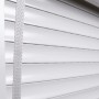 Persiana de aluminio blanca 140x150 cm de vidaXL, Contraventanas - Ref: Foro24-144974, Precio: 281,55 €, Descuento: %