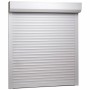 Persiana de aluminio blanca 100x120 cm de vidaXL, Contraventanas - Ref: Foro24-144967, Precio: 222,62 €, Descuento: %