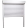 Persiana de aluminio blanca 100x120 cm de vidaXL, Contraventanas - Ref: Foro24-144967, Precio: 222,62 €, Descuento: %