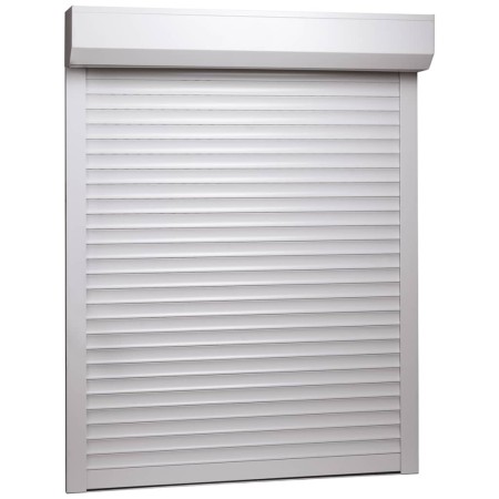 Weißes Aluminiumrollo 100x130 cm von vidaXL, Fensterläden - Ref: Foro24-144968, Preis: 203,72 €, Rabatt: %