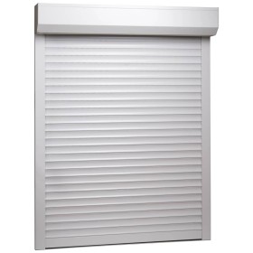 Weißes Aluminiumrollo 120x150 cm von vidaXL, Fensterläden - Ref: Foro24-144972, Preis: 236,69 €, Rabatt: %