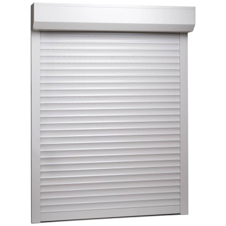 White aluminum blind 120x150 cm by vidaXL, Shutters - Ref: Foro24-144972, Price: 236,69 €, Discount: %