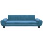 Blue velvet dog bed 100x54x33 cm by vidaXL, Beds for dogs - Ref: Foro24-171981, Price: 90,67 €, Discount: %