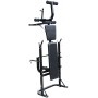 Schwarze Hantelbank für das Fitnessstudio von vidaXL, Gewichthebermaschinen - Ref: Foro24-90138, Preis: 200,61 €, Rabatt: %