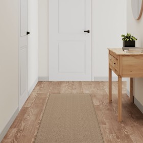 Alfombra de pasillo con aspecto de sisal color arena 50x250 cm de vidaXL, Alfombras - Ref: Foro24-355787, Precio: 47,73 €, De...