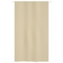 Beige oxford fabric balcony screen awning 140x240 cm by vidaXL, Umbrellas - Ref: Foro24-148506, Price: 37,20 €, Discount: %