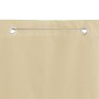 Beige oxford fabric balcony screen awning 140x240 cm by vidaXL, Umbrellas - Ref: Foro24-148506, Price: 37,20 €, Discount: %