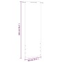 Schirmmarkise für Balkon, weißes Oxford-Gewebe, 80 x 240 cm von vidaXL, Sonnenschirme - Ref: Foro24-148493, Preis: 27,84 €, R...