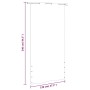 Toldo pantalla para balcón tela oxford blanco 120x240 cm de vidaXL, Sombrillas - Ref: Foro24-148495, Precio: 33,69 €, Descuen...