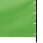 Balcony screen awning in light green Oxford fabric 160x240 cm by vidaXL, Umbrellas - Ref: Foro24-148517, Price: 29,75 €, Disc...