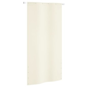 Markise für Balkon, cremefarbenes Oxford-Gewebe, 120 x 240 cm von vidaXL, Sonnenschirme - Ref: Foro24-148510, Preis: 39,43 €,...