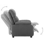 Sillón reclinable eléctrico tela gris claro de vidaXL, Sillones - Ref: Foro24-3073802, Precio: 234,99 €, Descuento: %