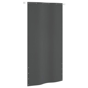 Toldo pantalla para balcón tela oxford gris antracita 120x240cm de vidaXL, Sombrillas - Ref: Foro24-148500, Precio: 42,99 €, ...