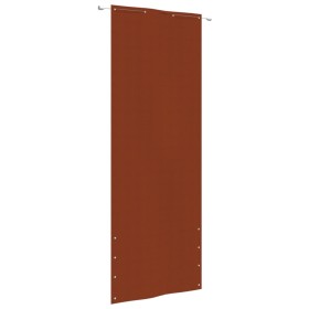 Terracotta oxford fabric balcony screen awning 80x240 cm by vidaXL, Umbrellas - Ref: Foro24-148518, Price: 29,44 €, Discount: %