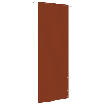 Toldo pantalla para balcón de tela oxford terracota 80x240 cm de vidaXL, Sombrillas - Ref: Foro24-148518, Precio: 29,44 €, De...