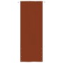 Toldo pantalla para balcón de tela oxford terracota 80x240 cm de vidaXL, Sombrillas - Ref: Foro24-148518, Precio: 29,44 €, De...