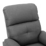 Sillón reclinable eléctrico tela gris claro de vidaXL, Sillones - Ref: Foro24-3073802, Precio: 234,99 €, Descuento: %