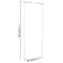 Toldo pantalla para balcón de tela oxford terracota 80x240 cm de vidaXL, Sombrillas - Ref: Foro24-148518, Precio: 29,44 €, De...