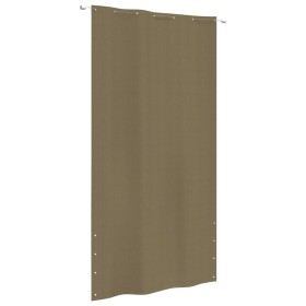 Balcony screen awning in taupe gray oxford fabric 140x240 cm by vidaXL, Umbrellas - Ref: Foro24-148526, Price: 31,99 €, Disco...