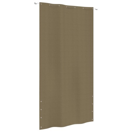 Toldo pantalla para balcón de tela oxford gris taupe 140x240 cm de vidaXL, Sombrillas - Ref: Foro24-148526, Precio: 31,01 €, ...