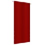 Red oxford fabric balcony awning 100x240 cm by vidaXL, Umbrellas - Ref: Foro24-148544, Price: 25,28 €, Discount: %