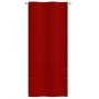 Red oxford fabric balcony awning 100x240 cm by vidaXL, Umbrellas - Ref: Foro24-148544, Price: 25,28 €, Discount: %