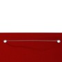 Red oxford fabric balcony awning 100x240 cm by vidaXL, Umbrellas - Ref: Foro24-148544, Price: 25,28 €, Discount: %