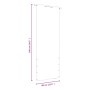 Toldo pantalla para balcón de tela oxford naranja 80x240 cm de vidaXL, Sombrillas - Ref: Foro24-148548, Precio: 24,99 €, Desc...