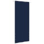 Toldo para balcón de tela oxford azul 100x240 cm de vidaXL, Sombrillas - Ref: Foro24-148534, Precio: 32,52 €, Descuento: %