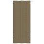 Toldo pantalla para balcón de tela oxford gris taupe 100x240 cm de vidaXL, Sombrillas - Ref: Foro24-148524, Precio: 34,26 €, ...