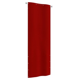 Toldo para balcón de tela oxford rojo 80x240 cm de vidaXL, Sombrillas - Ref: Foro24-148543, Precio: 27,29 €, Descuento: %