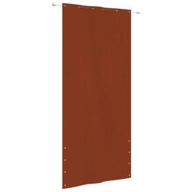 Terracotta 120x240 cm Oxford fabric balcony screen. by vidaXL, Umbrellas - Ref: Foro24-148520, Price: 31,99 €, Discount: %