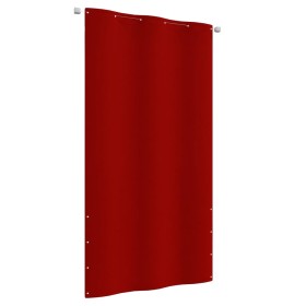 Toldo para balcón de tela oxford rojo 120x240 cm de vidaXL, Sombrillas - Ref: Foro24-148545, Precio: 26,93 €, Descuento: %