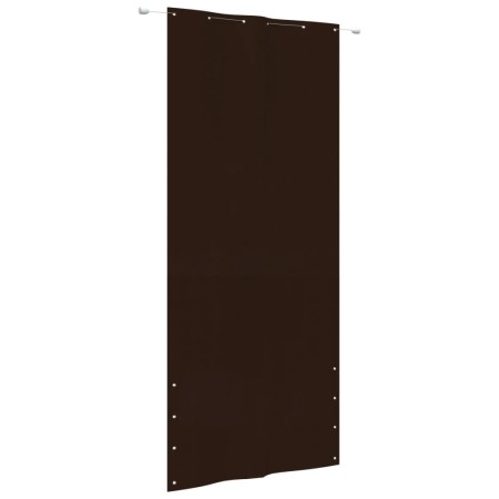 Toldo pantalla para balcón tela oxford marrón 120x240 cm de vidaXL, Sombrillas - Ref: Foro24-148560, Precio: 29,90 €, Descuen...