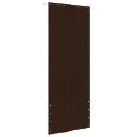 Brown oxford fabric balcony screen awning 80x240 cm by vidaXL, Umbrellas - Ref: Foro24-148558, Price: 30,41 €, Discount: %