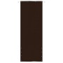 Brown oxford fabric balcony screen awning 80x240 cm by vidaXL, Umbrellas - Ref: Foro24-148558, Price: 30,41 €, Discount: %