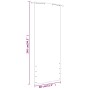 Toldo pantalla para balcón de tela oxford marrón 80x240 cm de vidaXL, Sombrillas - Ref: Foro24-148558, Precio: 30,41 €, Descu...