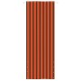 Balcony screen awning oxford fabric orange brown 80x240 cm by vidaXL, Umbrellas - Ref: Foro24-148568, Price: 24,60 €, Discoun...