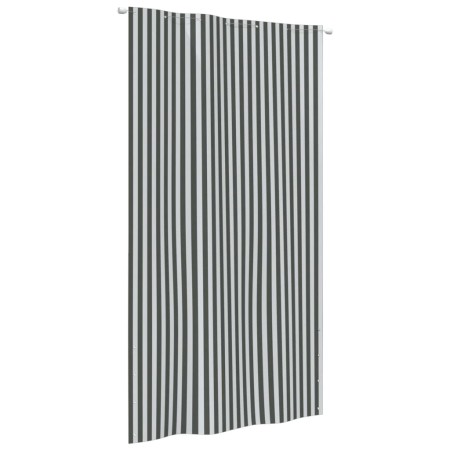 Balkonmarkise Oxford Stoff anthrazitgrau weiß 140x240 cm von vidaXL, Sonnenschirme - Ref: Foro24-148576, Preis: 34,99 €, Raba...