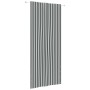 Toldo para balcón tela oxford gris antracita blanco 120x240 cm de vidaXL, Sombrillas - Ref: Foro24-148575, Precio: 32,99 €, D...