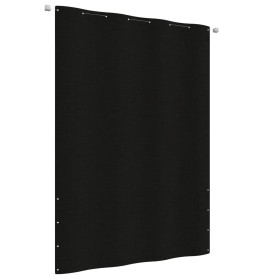 Balkonmarkise aus schwarzem Oxford-Stoff 160x240 cm von vidaXL, Sonnenschirme - Ref: Foro24-148557, Preis: 36,52 €, Rabatt: %